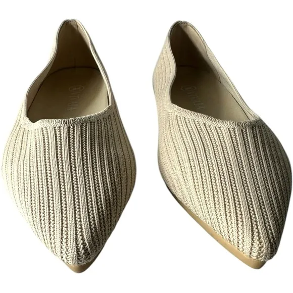 Vivaia Pointed-Toe Stripe Flats Macy Size 41 EU