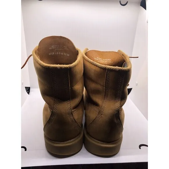VTG‎ Timberland Basic Men’s Boots 11.5 Wheat Nubuck 6” Waterproof 10066