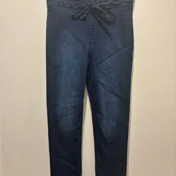 We The Free Knockout Mid-Rise Crop Jeans Dark‎ &amp; Stormy Sz Sm