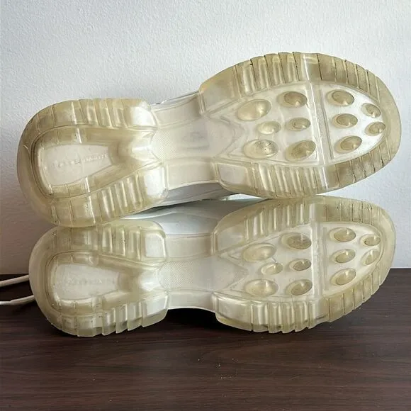 Windsor Smith Chaos White Chunky Sneakers Sz 10