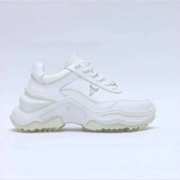 Windsor Smith Chaos White Chunky Sneakers Sz 10