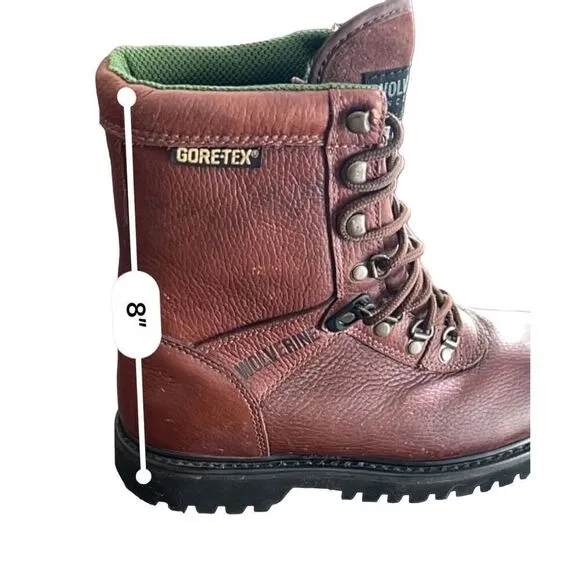 Wolverine Steel Toe Insulated Boots size 7.5