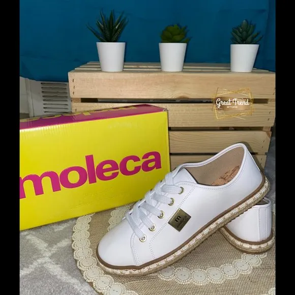 Women Espadrilles White Casual Sneakers
