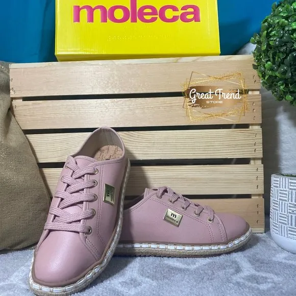 Women Pale Pink Espadrilles Casual Sneakers