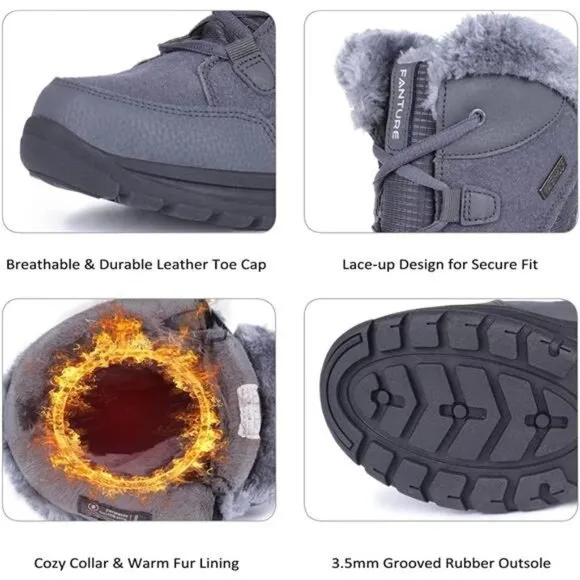 Women's Waterproof Mid-Calf Snow Boot