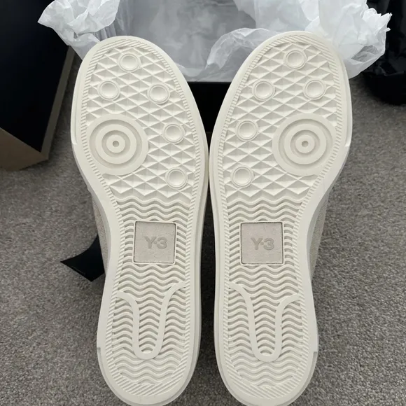 Y-3 Tan Sneakers with Chunky Sole