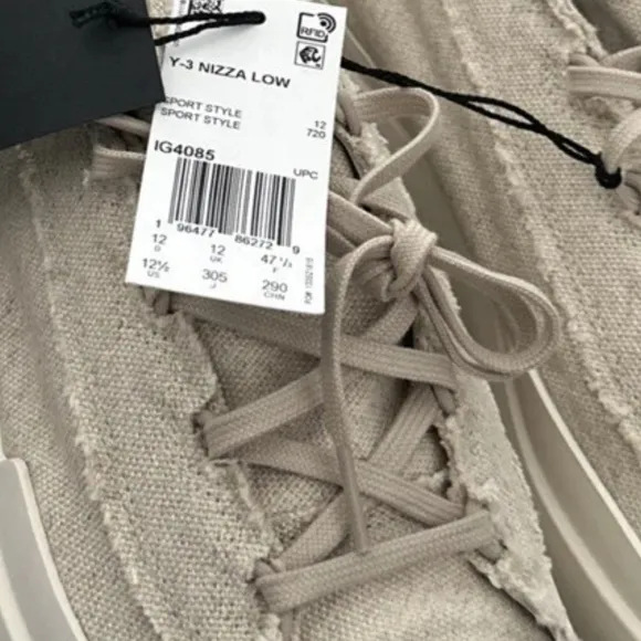 Y-3 Tan Sneakers with Chunky Sole