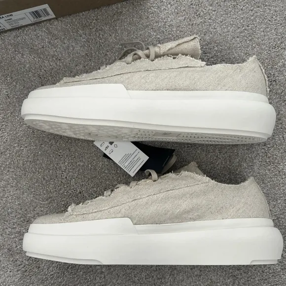 Y-3 Tan Sneakers with Chunky Sole