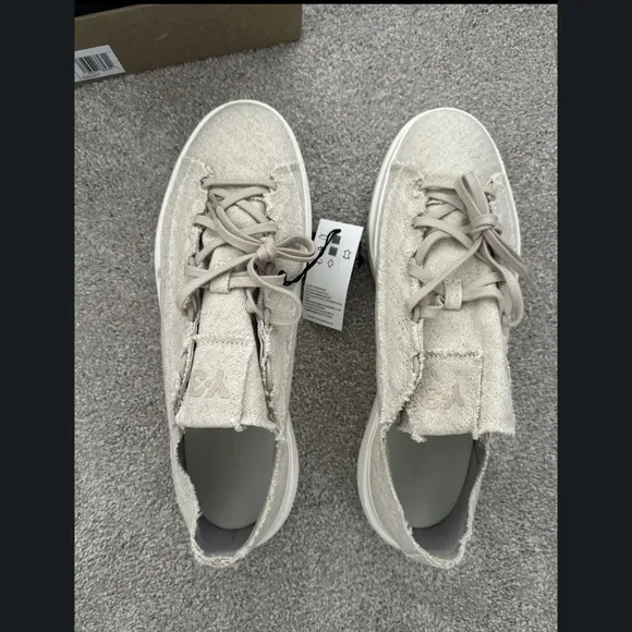 Y-3 Tan Sneakers with Chunky Sole