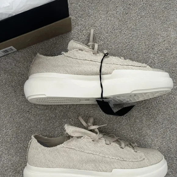 Y-3 Tan Sneakers with Chunky Sole