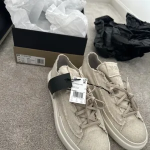 Y-3 Tan Sneakers with Chunky Sole