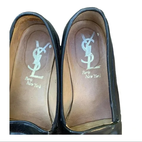 YSL Yves Saint Laurent Patton Leather flats size 8.5