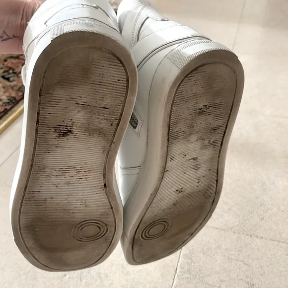Zadig &amp; Voltaire Leather High Top Sneakers
