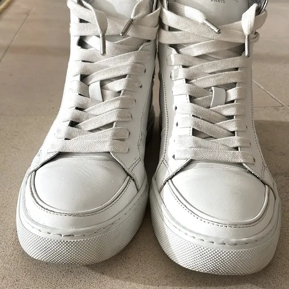 Zadig &amp; Voltaire Leather High Top Sneakers