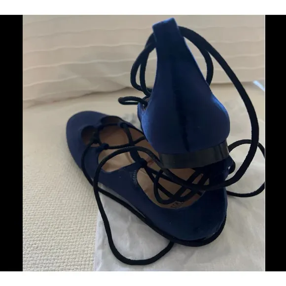 ZARA Flats with Tie Closure NWT