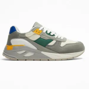 ZARA • Multicolor Chunky Sole Lightweight Sneakers Shoes Retro