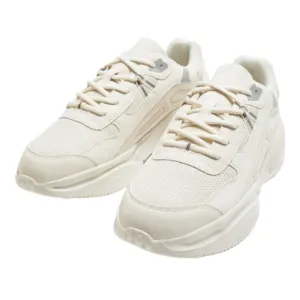 ZARA • Multipiece Bone White Chunky Lightweight Sneakers