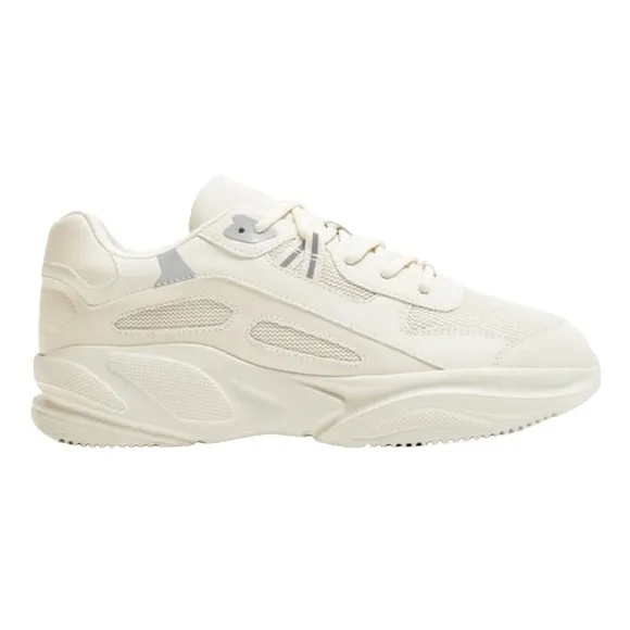 ZARA • Multipiece Bone White Chunky Lightweight Sneakers