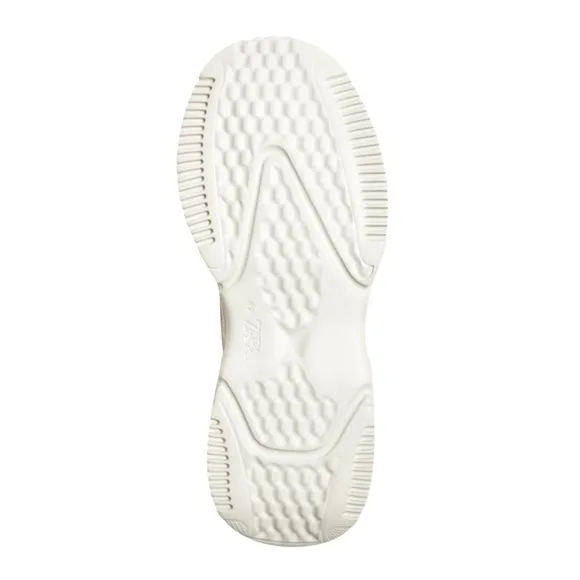 ZARA • Multipiece Bone White Chunky Lightweight Sneakers