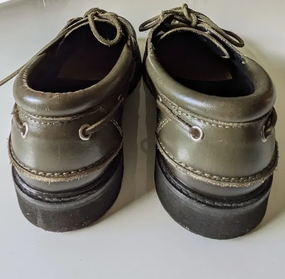 Zara origins leather loafers vibrant deck shoes