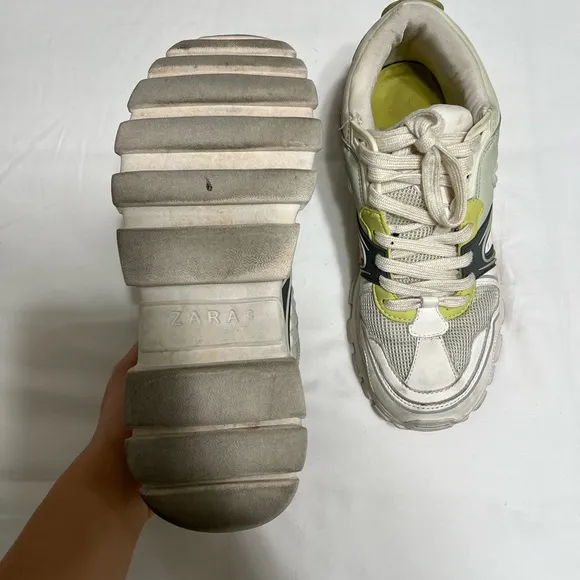 Zara platform chunky sneakers