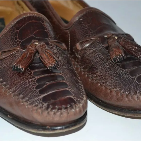 Zelli Exotic Kalahari Ostrich Napa Tassel