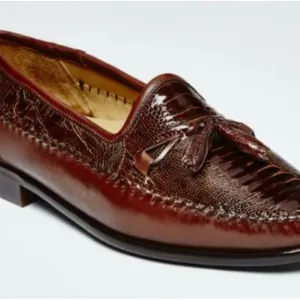 Zelli Exotic Kalahari Ostrich Napa Tassel