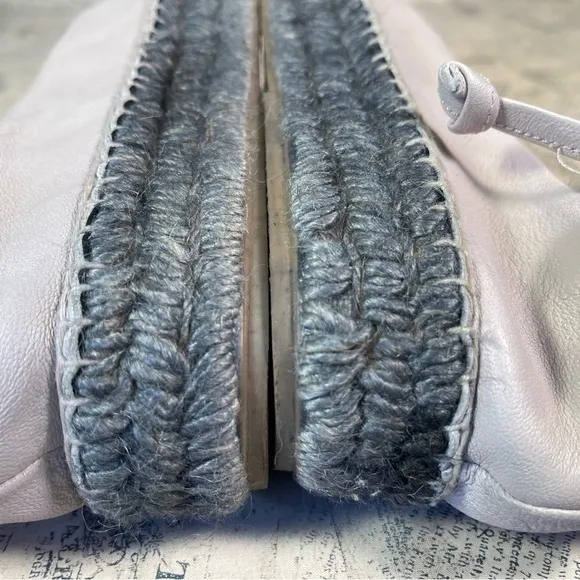 Zero   Maria Cornejo Zana Flatform Lace Up Ankle Espadrilles Flats